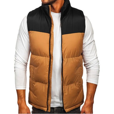 Men's Puffer Vest Lightweight Quilted Insulated Sleeveless