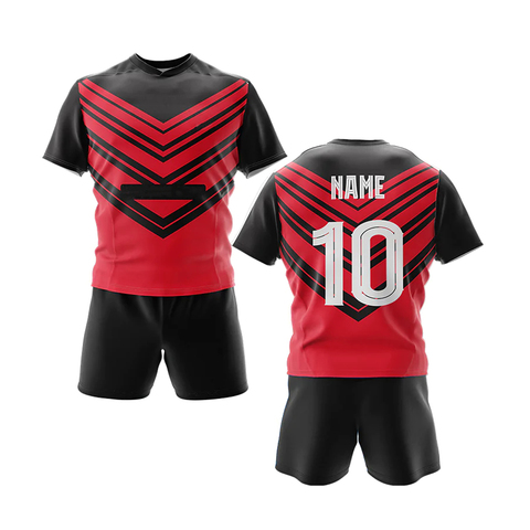 Men's Rugby Uniform Breathable Sets Pakistan Made