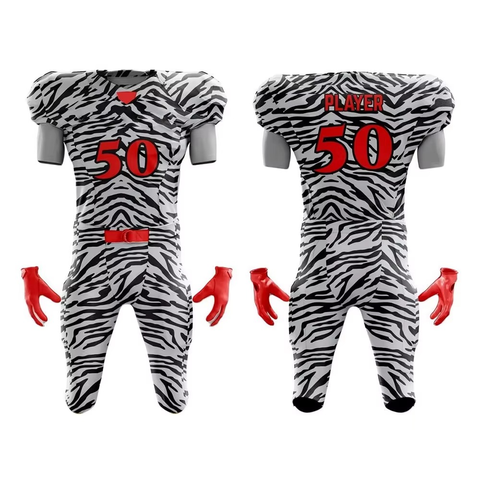 Sublimated American Football Uniform Team Jersey Pants