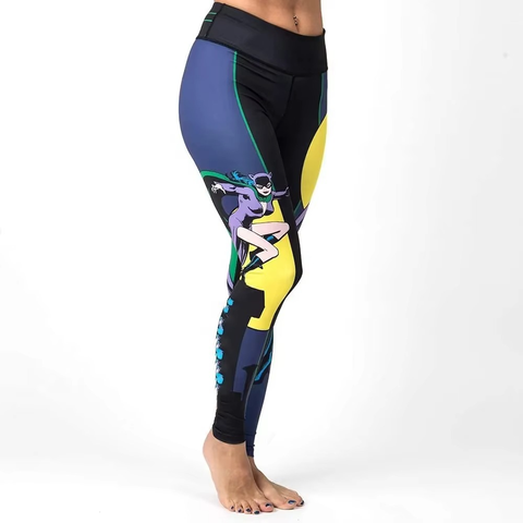 Sublimation High Women Yoga Leggings Fitness Seamless