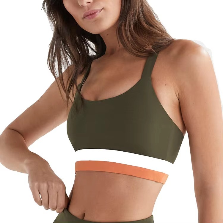 Women's Olive Green High Support Adjustable Strap - Image 3
