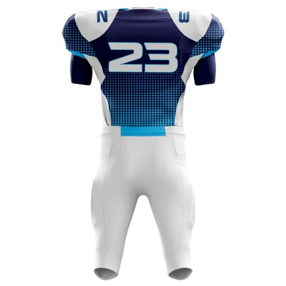 American Football Jersey Uniform Set Adults Breathable - Image 4