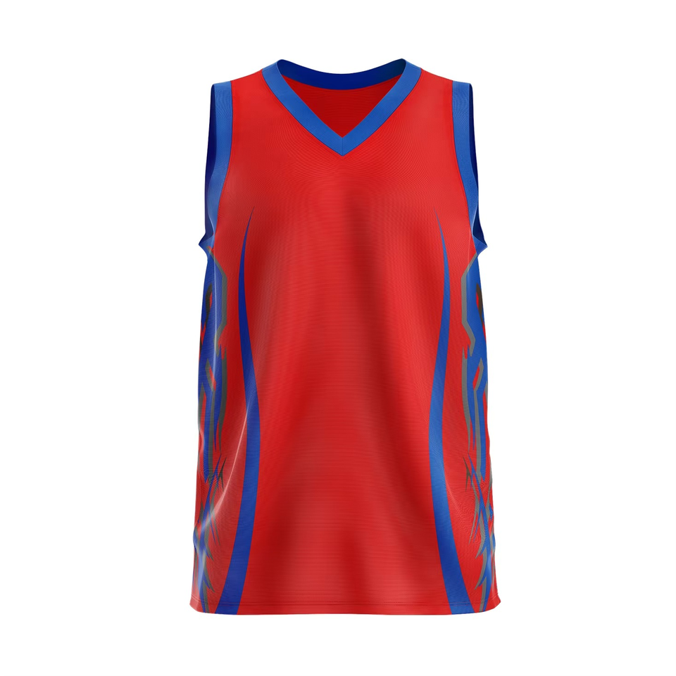 Personalized 100% Polyester Basketball Jersey Breathable Logo - Image 5