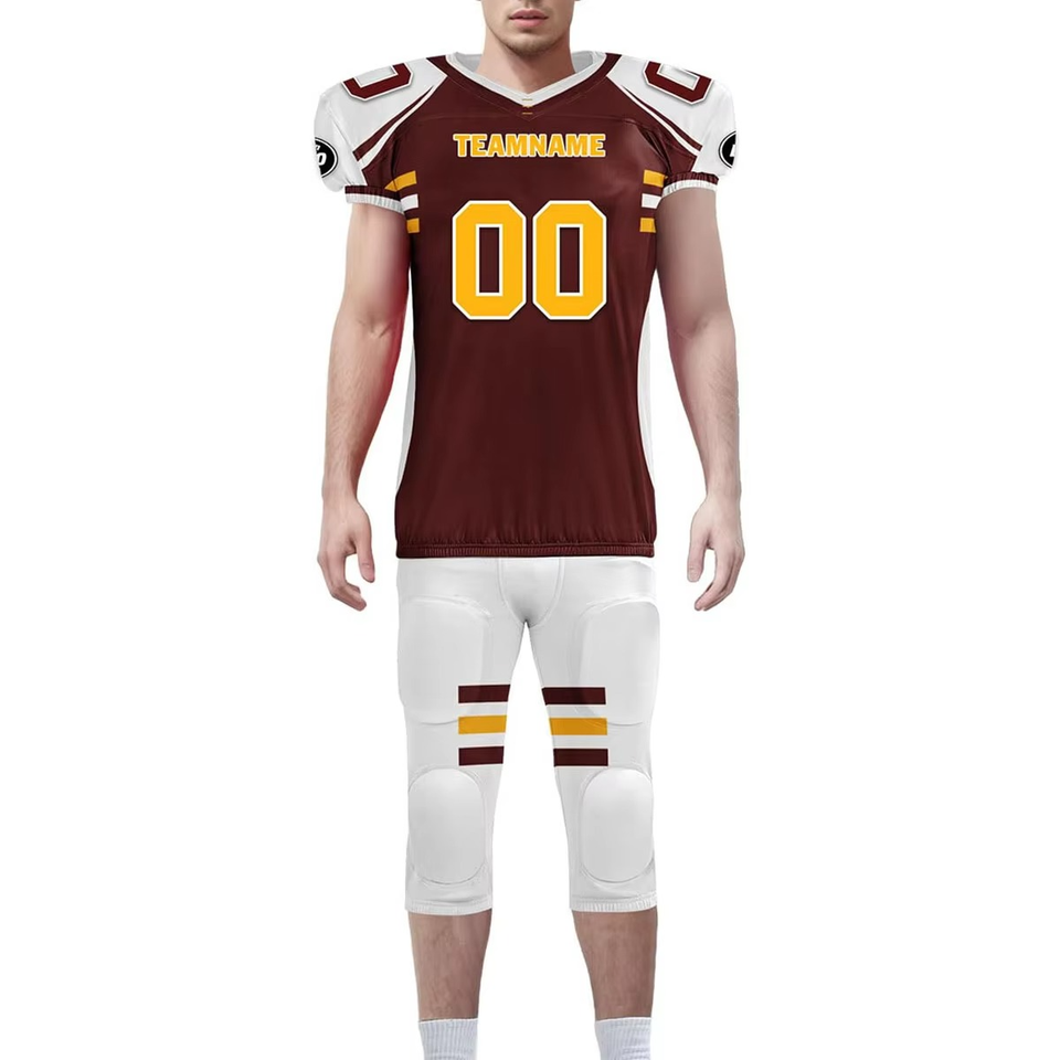 American Football Uniform Set Sublimation Team Jersey - Image 5