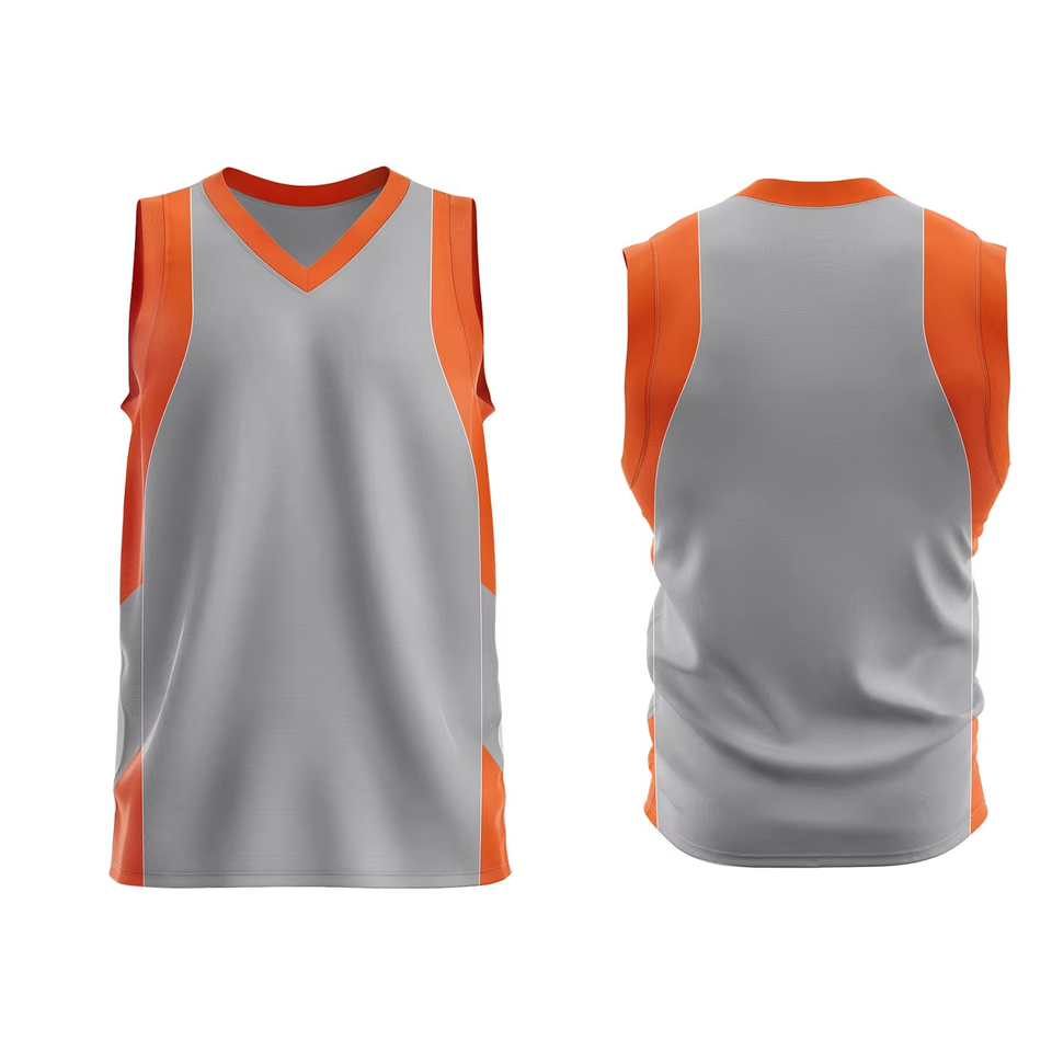 Personalized 100% Polyester Basketball Jersey Breathable Logo - Image 4