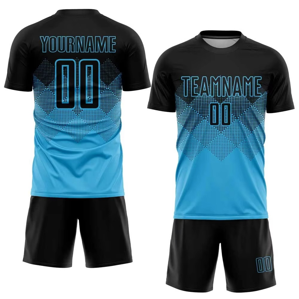 100% Polyester Sublimated Soccer Uniform Sets Service - Image 4