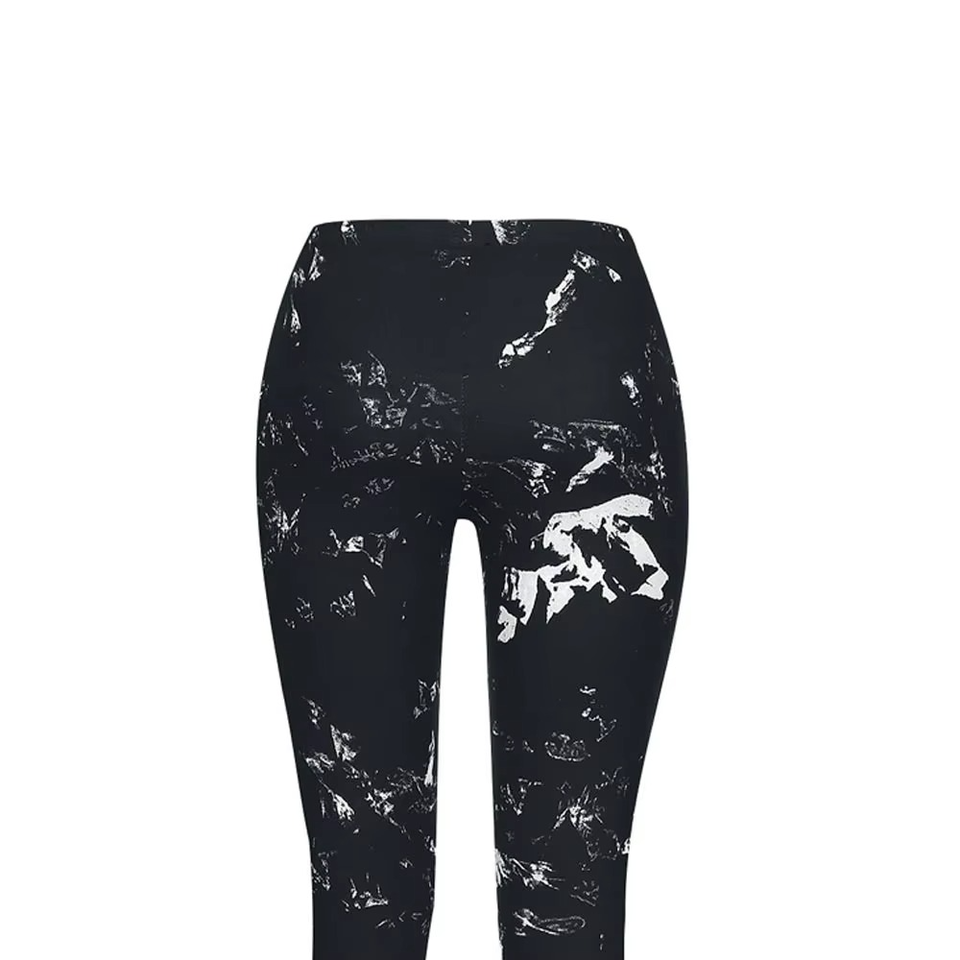 Sports Women Sublimation Leggings Full Print Running - Image 5