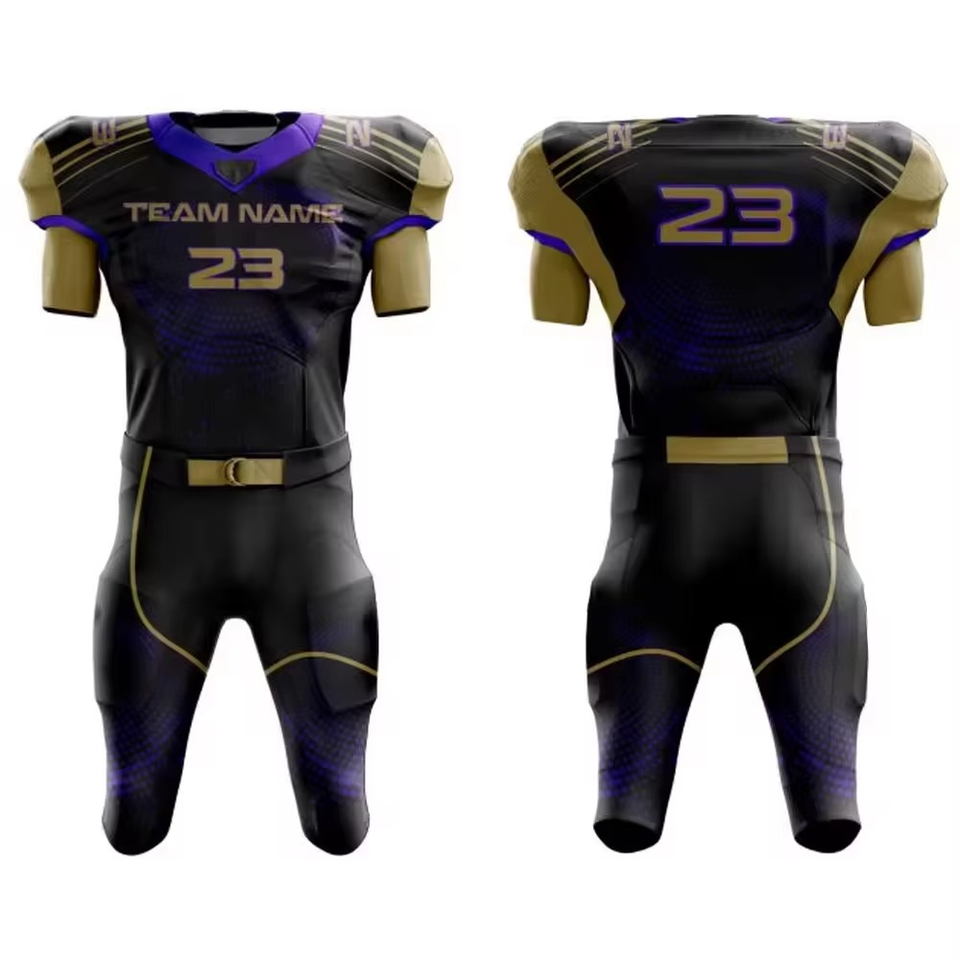 American Football Team Uniform Sublimation Jersey Pant - Image 3