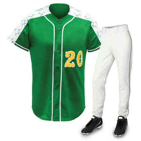 Sports Wear Breathable Quick Dry Baseball Uniform