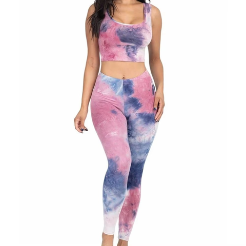 Sweat Wicking Yoga Fitness Set Quick Dry